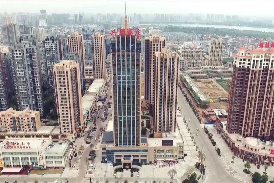 Xingzhou International Hotel Ханьчжун Экстерьер фото